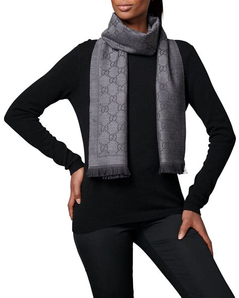 gucci black scarves
